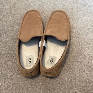 UGG Men's Brown Slip-On Loafers